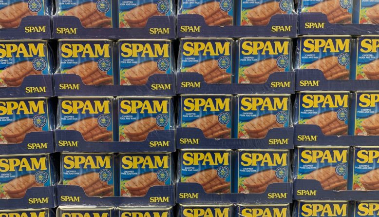 Spam Büchsenfleisch